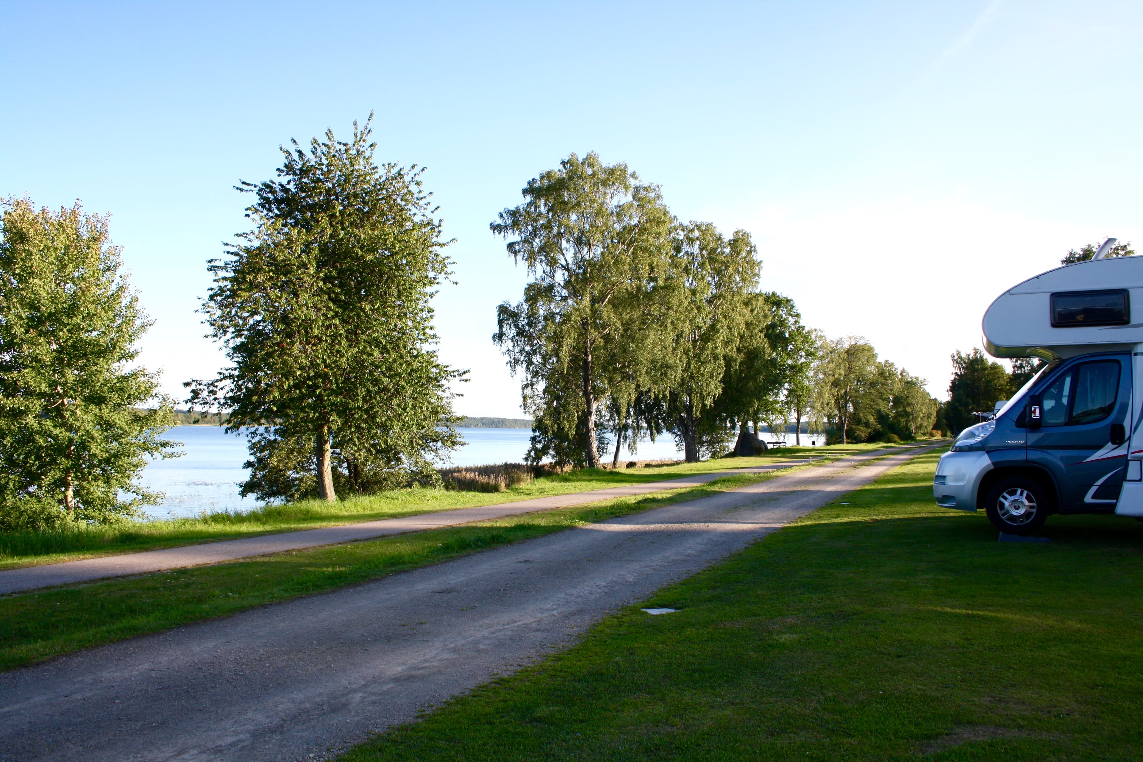 Campingplatser på Vegby Camping
